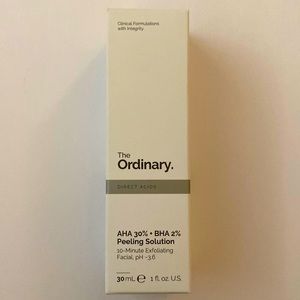 The Ordinary AHA30%+ BHA 2% Peeling Solution